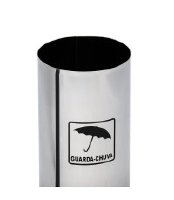 Porta guarda-chuvas  de aço inox 30x60 50L